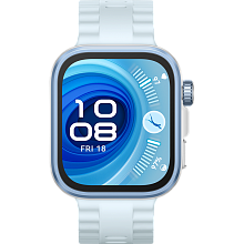 Huawei Watch Fit 4 Pro GPS (корпус - серый, ремешок - голубой, IP68) - 2