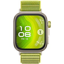 Huawei Watch Fit 4 Pro GPS (корпус - серый, ремешок - зеленый, IP68) - 2