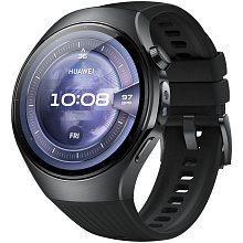 Huawei Watch 5 GPS + Cellular 46mm (корпус - черный, ремешок - черный) - 0