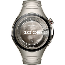 Huawei Watch 5 GPS + Cellular 46mm (корпус - серый, ремешок - стальной браслет серебристого цвета) - 2