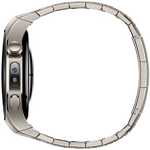 Huawei Watch 5 GPS + Cellular 46mm (корпус - серый, ремешок - стальной браслет серебристого цвета) - 3