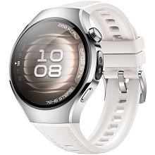 Huawei Watch 5 GPS + Cellular 42mm (корпус - серый, ремешок - белый) - 0