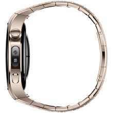 Huawei Watch 5 GPS + Cellular 42mm (корпус - золотистый, ремешок - золотой браслет из стали) - 3