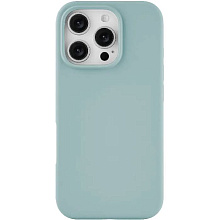 Чехол-накладка uBear Touch Mag Case для iPhone 16 Pro, силикон, мятный - 0