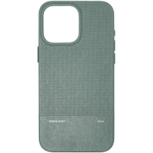 Чехол-накладка Native Union (RE)Classic для iPhone 16 Pro Max, полиуретан, зеленый - 1