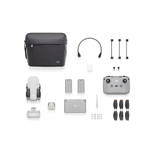 Квадрокоптер DJI Mini 4K fly more, белый - 1