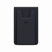 Чехол-бумажник Magssory Tripod Magnetic Vlog Wallet с функцией штатива, экокожа, черный - 0