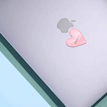 Стикер 3D VLP Big Heart Pink Cream - 1