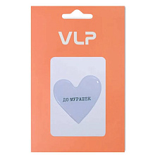 Стикер 3D VLP Big Heart Blue Cream - 2