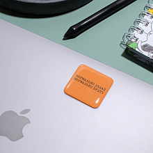 Стикер 3D VLP Square Orange - 1