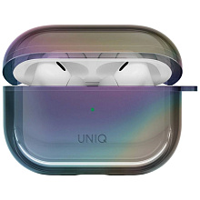 Чехол Uniq Iridescia (holographic) полночный, для AirPods Pro 2 - 0
