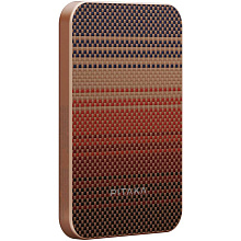 Внешний аккумулятор c БЗУ Pitaka Power Bank Qi2 5000 мАч, оранжевый - 1