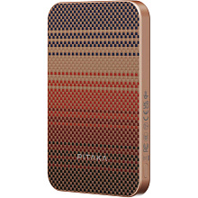Внешний аккумулятор c БЗУ Pitaka Power Bank Qi2 5000 мАч, оранжевый - 2