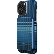 Внешний аккумулятор c БЗУ Pitaka Power Bank Qi2 5000 мАч, синий - 3