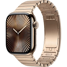 Apple Watch Series 10 + Cellular  (корпус - золотой титан, 46mm браслет золотой, размер M/L) - 0