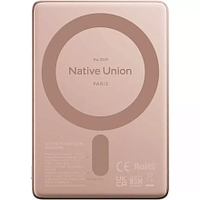 Внешний аккумулятор Native Union Active Magnetic 5000 мАч, абрикосовый - 1