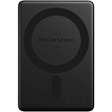 Внешний аккумулятор Native Union Active Magnetic 5000 мАч, черный - 0