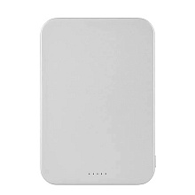 Внешний аккумулятор uBear Slide Magnetic Qi2 10000 мАч, белый - 1