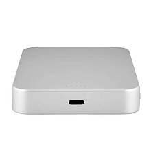 Внешний аккумулятор uBear Slide Magnetic Qi2 10000 мАч, белый - 3