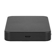 Внешний аккумулятор uBear Slide Magnetic Qi2 10000 мАч, черный - 3