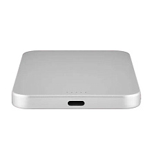 Внешний аккумулятор uBear Slide Magnetic Qi2 5000 мАч, белый - 3