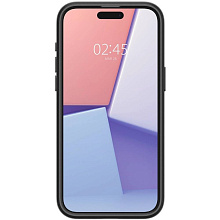 Чехол-накладка Spigen Optik Armor (MagFit) для iPhone 15 Pro Max, поликарбонат, черный - 3