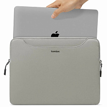 Сумка 14″ Tomtoc Light-A21 Dual-color Slim Laptop Handbag, серый - 1