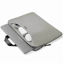 Сумка 14″ Tomtoc Light-A21 Dual-color Slim Laptop Handbag, серый - 2