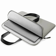 Сумка 14″ Tomtoc Light-A21 Dual-color Slim Laptop Handbag, серый - 3
