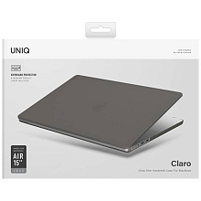 Чехол-накладка 15″ Uniq (2023-2025 M2-M4) HUSK Pro Claro, серый - 2