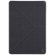 Чехол-книжка Uniq Yorker Kanvas для iPad Air (2020), полиуретан, черный - 0