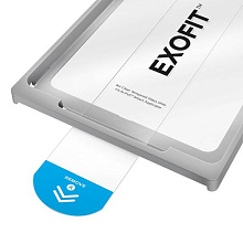 Защитное стекло Uniq OPTIX Clear (+EXOFit applicator) 2.5D для iPad 11 (2025) - 3