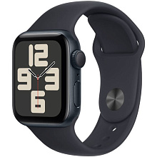 Apple Watch SE 2023 GPS + Cellular  (корпус - темная ночь, 40mm ремешок Sport Band темная ночь) - 0