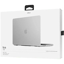 Накладка 16″ uBear Ice Case, белый - 3