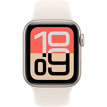 Apple Watch SE 3 GPS 40mm Starlight Aluminium Case with Starlight Sport Band - M/L - 1