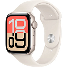 Apple Watch SE 3 GPS 44mm Starlight Aluminium Case with Starlight Sport Band - M/L - 0