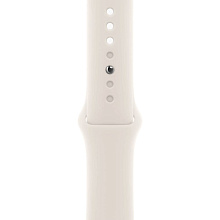 Apple Watch SE 3 GPS 44mm Starlight Aluminium Case with Starlight Sport Band - M/L - 2
