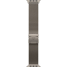 Apple Watch Ultra 3 GPS + Cellular 49mm Natural Titanium Case with Natural Titanium Milanese Loop - Large - 2