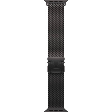 Apple Watch Ultra 3 GPS + Cellular 49mm (корпус - черный титан, ремешок Milanese Loop черный, размер L) - 2
