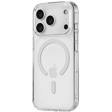 Чехол-накладка uBear Real Mag для iPhone 17 Pro Max, поликарбонат, прозрачный - 2