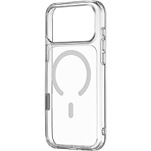 Чехол-накладка uBear Real Mag для iPhone 17 Pro Max, поликарбонат, прозрачный - 3