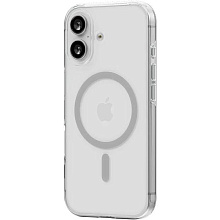 Чехол-накладка uBear Vision Mag для iPhone 17, поликарбонат, прозрачный - 1