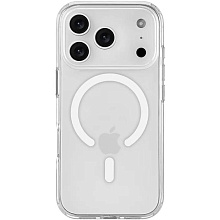 Чехол-накладка uBear Vision Mag для iPhone 17 Pro, поликарбонат, прозрачный - 0
