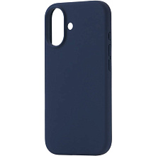 Чехол-накладка uBear Touch Mag для iPhone 17, силикон, темно-синий - 3