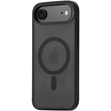 Чехол-накладка uBear Cloud Mag для iPhone Air, поликарбонат, черный - 2