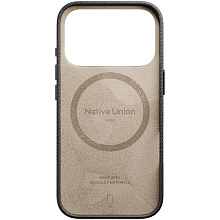 Чехол-накладка Native Union CLASSIC для iPhone 17 Pro, экокожа, черный - 2