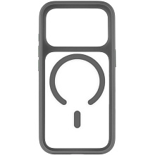 Чехол-накладка uBear Shade для iPhone 17 Pro, полиуретан, серый - 3