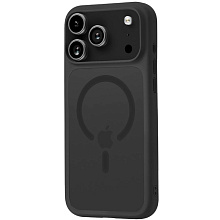 Чехол-накладка uBear Shade для iPhone 17 Pro Max, полиуретан, черный - 1