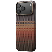 Чехол-накладка Pitaka Ultra-Slim для iPhone 17 Pro Max, кевлар, оранжевый - 1