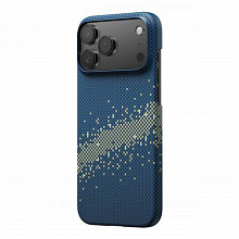 Чехол-накладка Pitaka Ultra-Slim для iPhone 17 Pro Max, кевлар, синее небо - 2